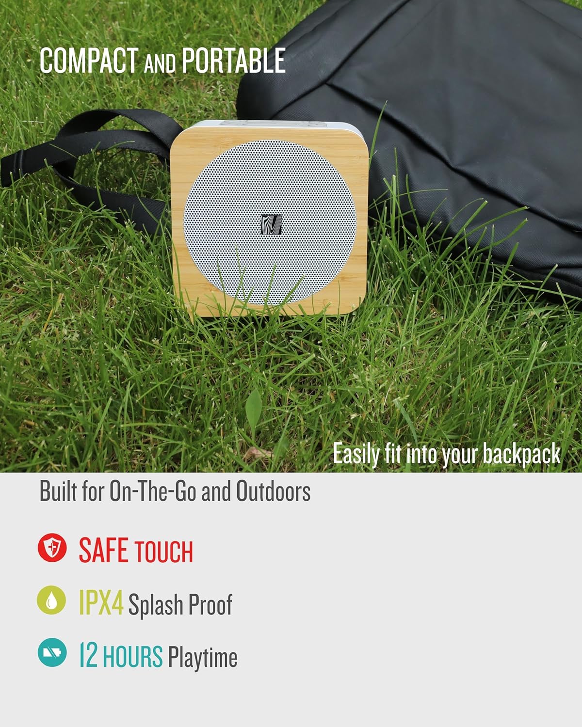 SOUNDFREAQ Sound Spot II Bluetooth Wireless Speaker White, , large image number 4