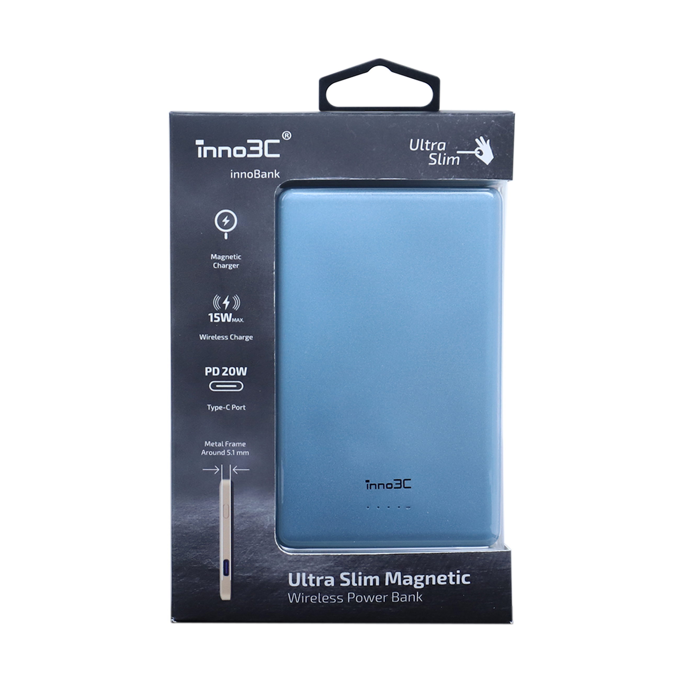 inno3C i-ST5 Ultra Slim Magnetic Wireless Power Bank, , large image number 4