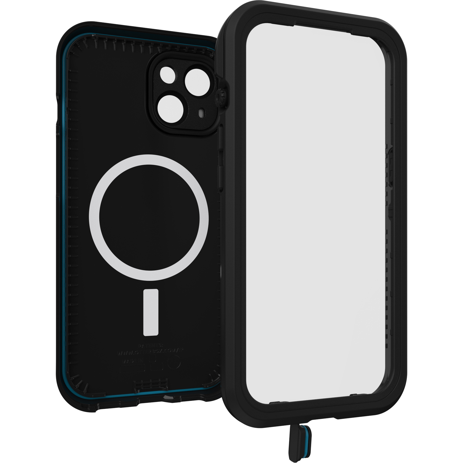 OtterBox iPhone 15 Frē MagSafe 系列保護殼 (黑色)